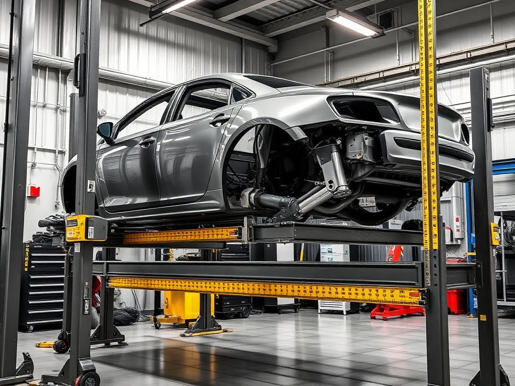 2019 Chevrolet Malibu: Frame straightening after a t-bone collision